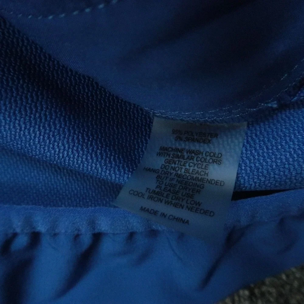 Redvanly Jacket Men Small Blue Dewitt Full Zip Pockets Hooded Weber Ranch‎ Vodka